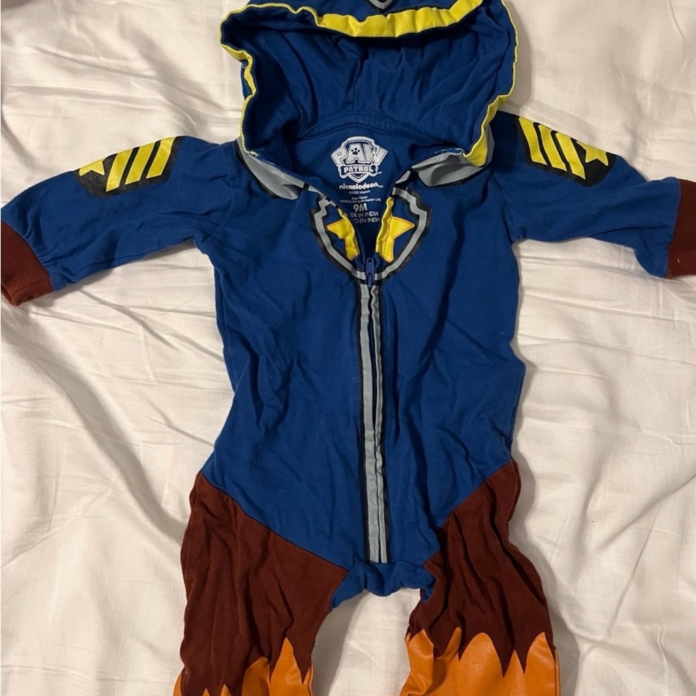 9 month Chase costume -Paw Patrol